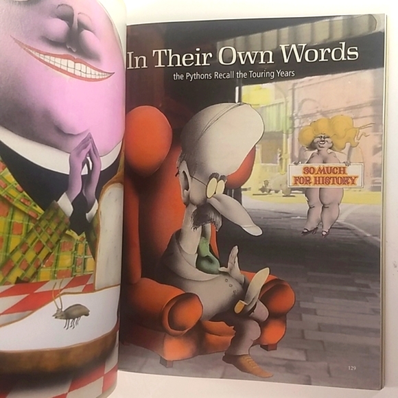 Monty Python LIVE Softcover Book 2009 - Picture 9 of 17